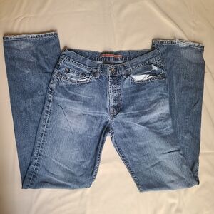 Grifony Distressed Denim Blue Jeans Size 33
